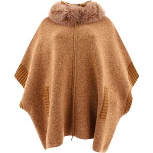 Giovi, Dames, Jassen, Bruin, Maat: ONE Size Wol,