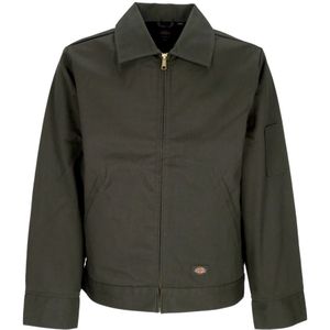 Dickies, Heren, Jassen, Groen, Maat: XL Katoen,