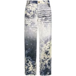 Roberto Cavalli, Dames, Jeans, Veelkleurig, Maat: 2XS Katoen,