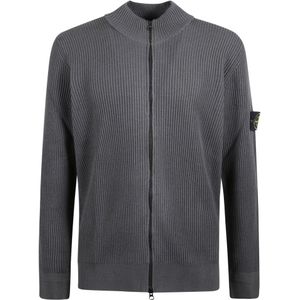 Stone Island, Heren, Truien, Grijs, Maat: L