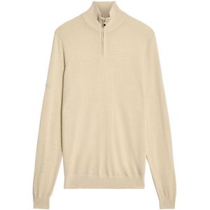 Lyle & Scott, Heren, Truien, Beige, Maat: M
