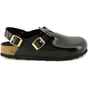 Birkenstock, Heren, Schoenen, Zwart, Maat: 39 EU Leer,