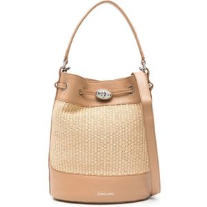 Zanellato, Dames, Tassen, Beige, Maat: ONE Size Leer,