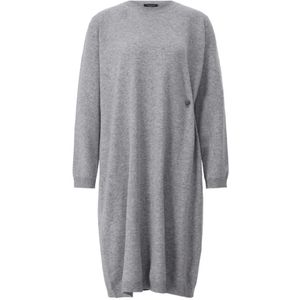 Fabiana Filippi, Dames, Jurken, Grijs, Maat: S Zijde,