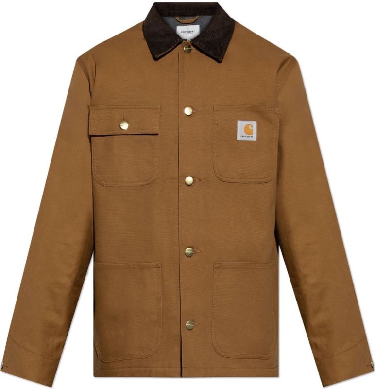 Carhartt WIP Tussenjas 'Michigan'  karamel / chocoladebruin