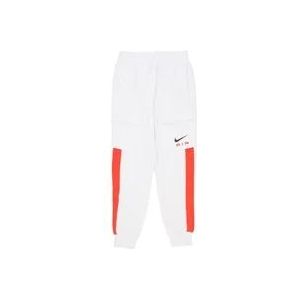Nike Cargo Fleece Sweatpants , White , Heren , Maat: L