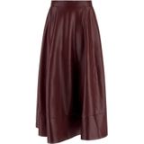 Guess, Dames, Rokken, Bruin, Maat: XS Leer,