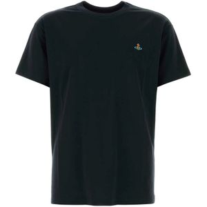 Vivienne Westwood, Heren, Tops, Zwart, Maat: M Katoen,