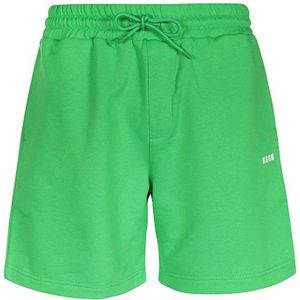 Msgm, Heren, Korte broeken, Groen, Maat: XS Katoen,