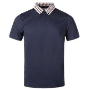 Aquascutum, Heren, Tops, Blauw, Maat: M Katoen,
