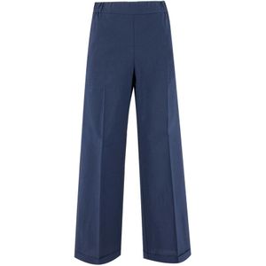 Le Tricot Perugia, Dames, Broeken, Blauw, Maat: XS