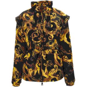 Versace Jeans Couture, Dames, Jassen, Zwart, Maat: XS