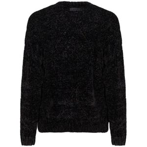 Daily Paper, Heren, Truien, Zwart, Maat: S Velours,