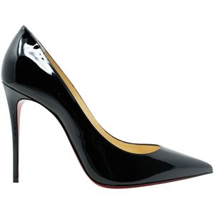 Christian Louboutin, Dames, Schoenen, Zwart, Maat: 40 EU Leer,