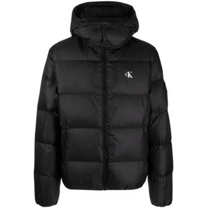 Calvin Klein Jeans, Heren, Jassen, Zwart, Maat: XL