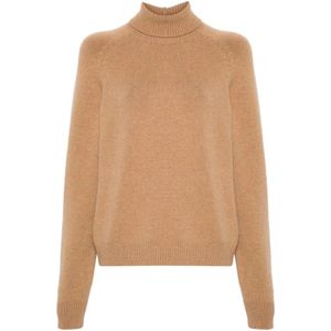 Fendi, Dames, Truien, Beige, Maat: S Kasjmier,