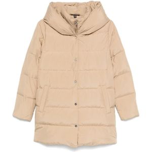 Ralph Lauren, Dames, Jassen, Beige, Maat: L Leer,