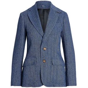 Polo Ralph Lauren, Dames, Jassen, Blauw, Maat: 2XS
