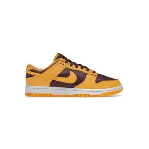 Nike Arizona State Dunk Low Sneakers , Yellow , Heren , Maat: 40 EU