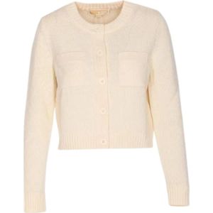 Michael Kors, Dames, Truien, Beige, Maat: S Wol,