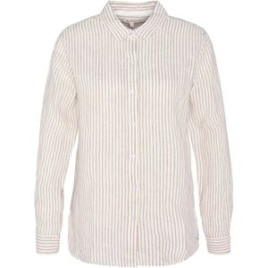 Barbour, Dames, Blouses & Shirts, Beige, Maat: S Linnen,