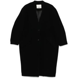 Marant étoile, Dames, Mantels, Zwart, Maat: XS