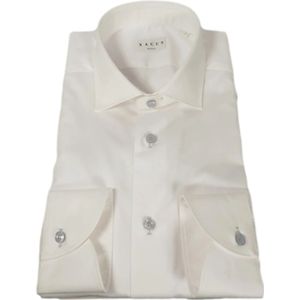 Xacus, Heren, Overhemden, Wit, Maat: XL Katoen,