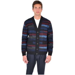 Missoni, Heren, Truien, Veelkleurig, Maat: M Wol,