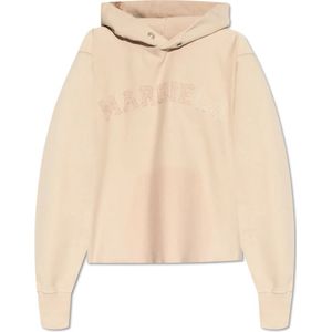 Maison Margiela, Dames, Sweatshirts & Hoodies, Roze, Maat: M Katoen,