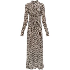 Ulla Johnson, Dames, Jurken, Beige, Maat: XS Jersey,