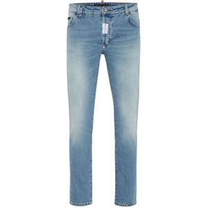 Philipp Plein, Heren, Jeans, Blauw, Maat: W30