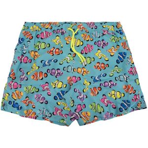 MC2 Saint Barth, Heren, Badkleding, Veelkleurig, Maat: 3XL Polyamide,