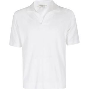 Filippo De Laurentiis, Heren, Tops, Wit, Maat: L Katoen,