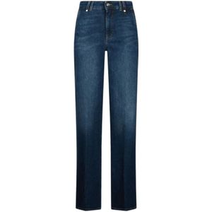 Liu Jo, Dames, Jeans, Blauw, Maat: W30 Katoen,