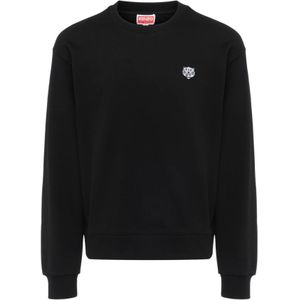 Kenzo, Heren, Sweatshirts & Hoodies, Zwart, Maat: XS