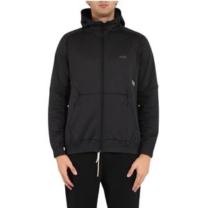 Hugo, Heren, Jassen, Zwart, Maat: 2XL Poliester,