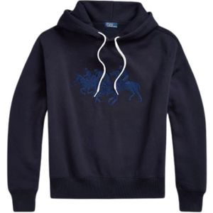 Polo Ralph Lauren, Dames, Sweatshirts & Hoodies, Blauw, Maat: L Katoen,
