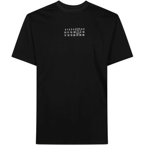 MM6 Maison Margiela, Heren, Tops, Zwart, Maat: XL Katoen,