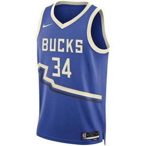 Nike, Heren, Sport, Blauw, Maat: XL Jersey,