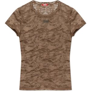 Diesel, Dames, Tops, Bruin, Maat: L