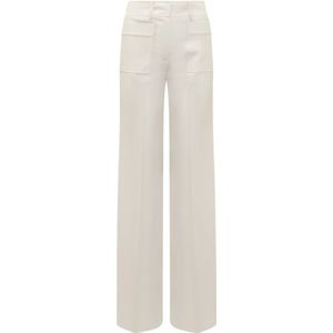 Seafarer, Dames, Broeken, Wit, Maat: S Wol,