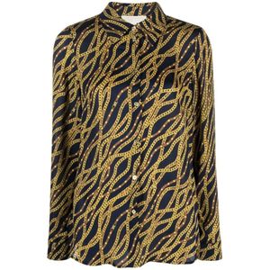 Michael Kors, Dames, Blouses & Shirts, Veelkleurig, Maat: XS