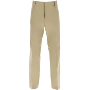 Valentino Garavani, Heren, Broeken, Bruin, Maat: S Denim,