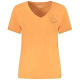 Pepe Jeans - T-shirt - V-hals - Katoen - Zwart