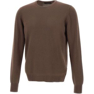 Gran Sasso, Heren, Truien, Bruin, Maat: XL Wol,