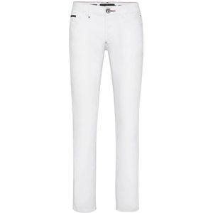 Philipp Plein, Heren, Jeans, Wit, Maat: W31