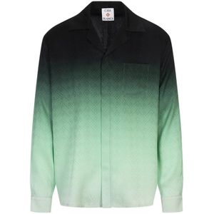 Casablanca, Heren, Overhemden, Veelkleurig, Maat: M Zijde,