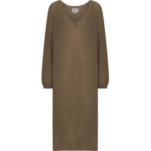 Americandreams, Dames, Jurken, Bruin, Maat: ONE Size Wol,