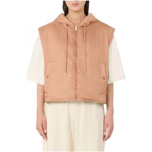 Weekend Max Mara - Levante - Gilet - Bruin - Waterafstotend - Omkeerbaar