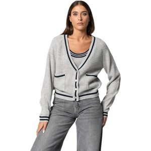 Kocca, Dames, Truien, Grijs, Maat: L Acryl,